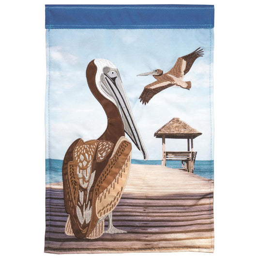 Garden Flag - Pelican Polyester