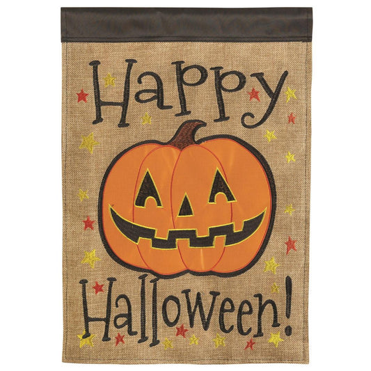Garden Flag - Halloween Jack o' Lantern Polyester