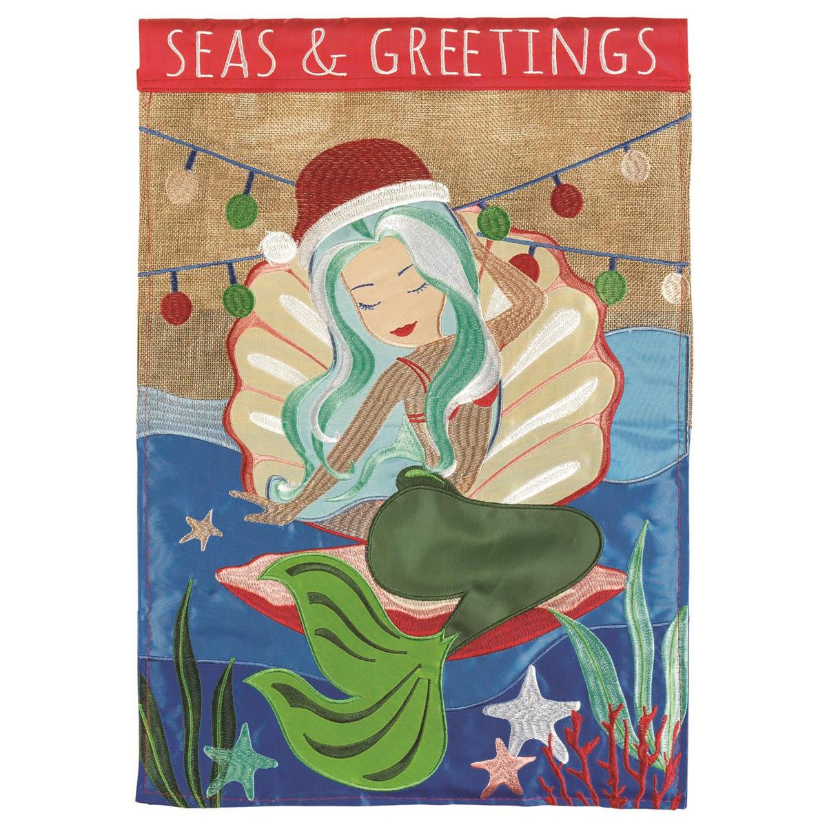 Garden Flag - Mermaid Seas & Greetings