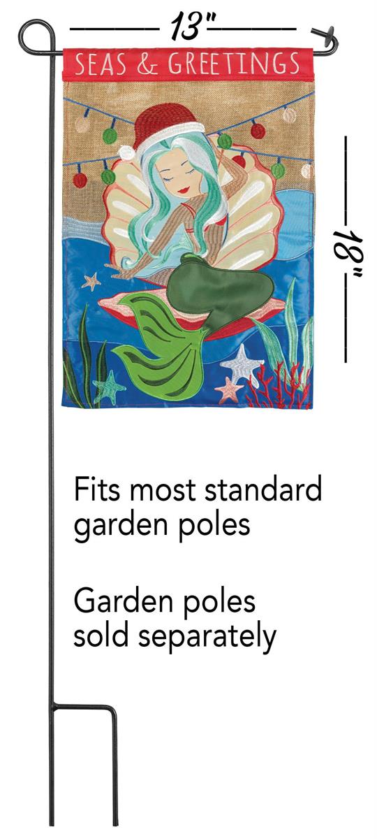 Garden Flag - Mermaid Seas & Greetings