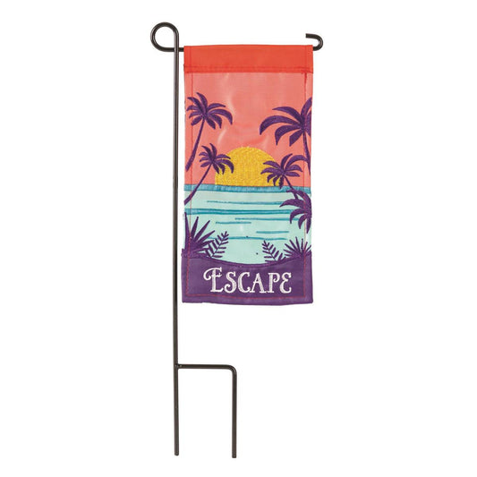 Mini Garden Flag - Escape Palm Tree