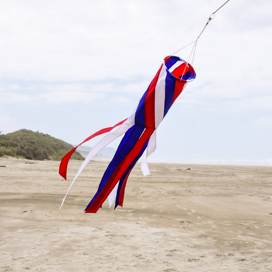 Patriotic Diagonal Windsock