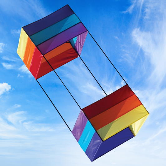 Box Kite - 36" Rainbow