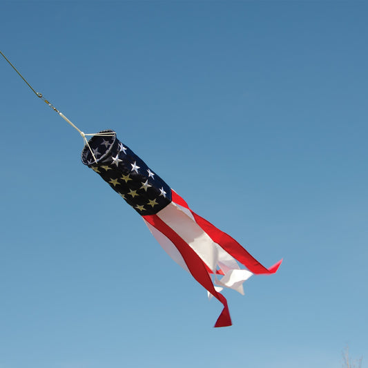 Stars & Stripes 33" Windsock