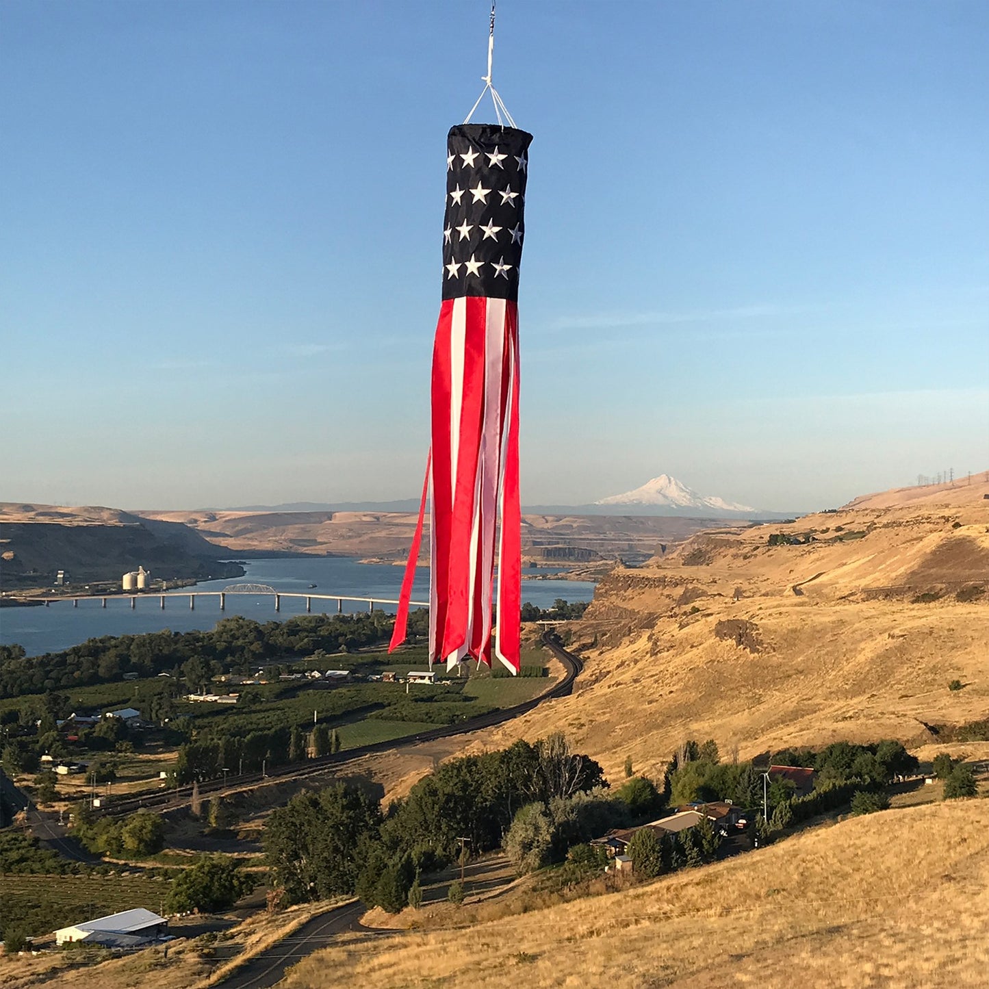 Stars & Stripes 40" Windsock