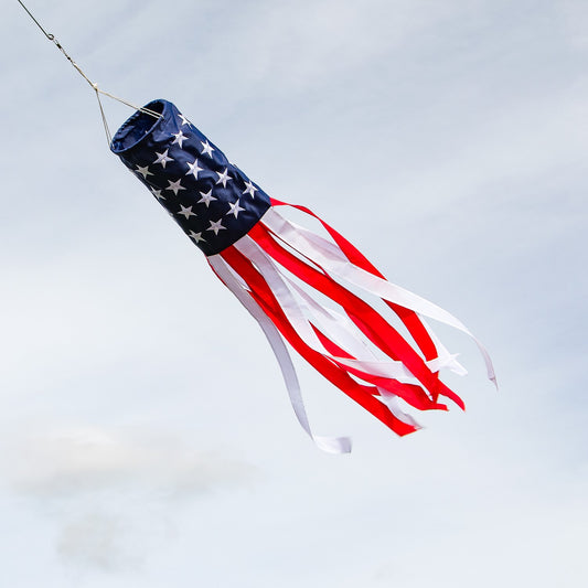 Stars & Stripes 60" Windsock