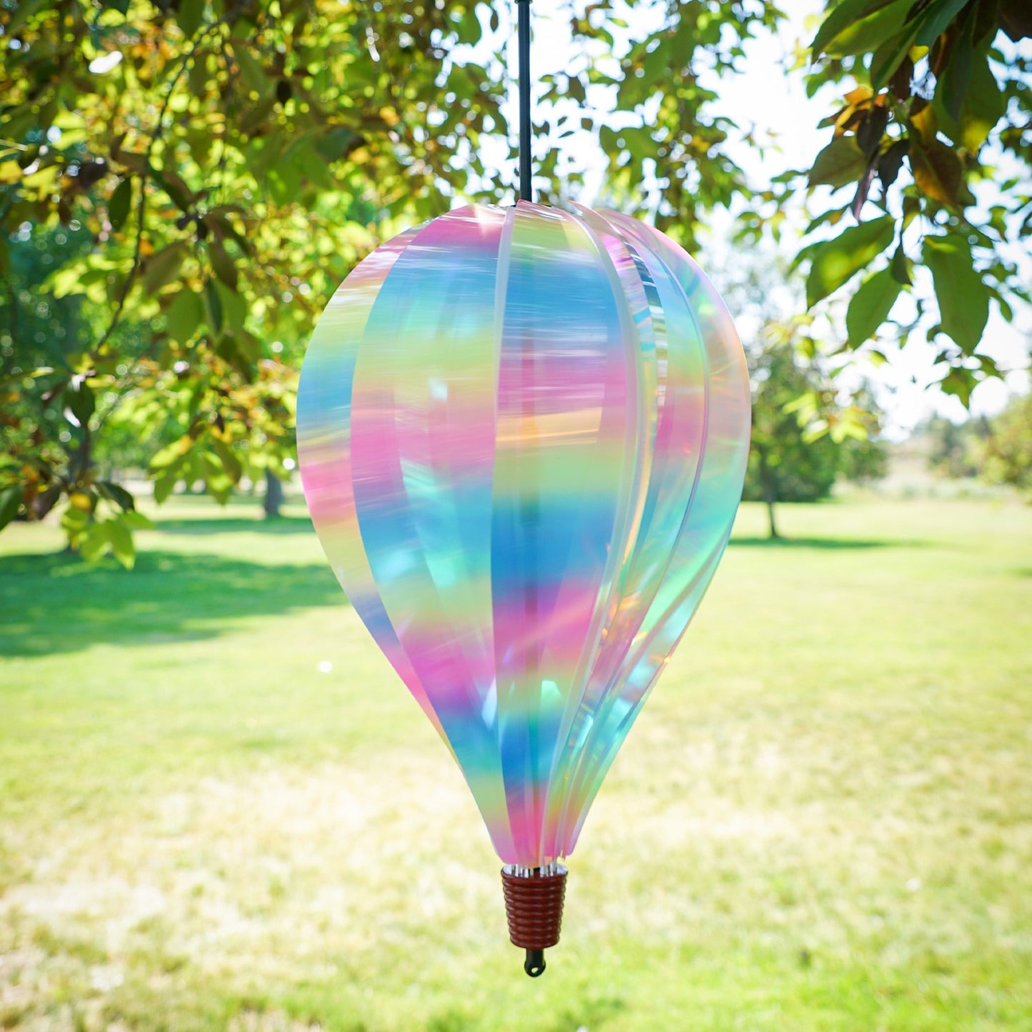 Hot Air Balloon - Striped Iridescent 10 Panel