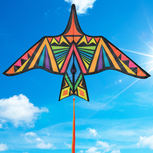 Thunderbird Kite - 11.5' Geometric Rainbow